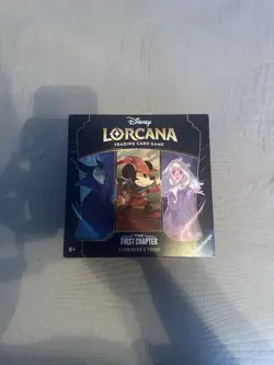 Disney Lorcana The First Chapter Illumineers Trove First Print Run Sealed - Image 1