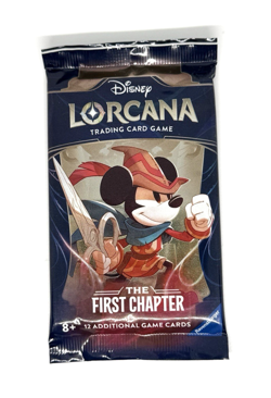 1 pack: Disney Lorcana The First Chapter Booster Sealed: Volume Discount - Image 1