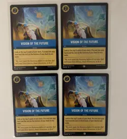 Vision Of The Future Disney Lorcana Shimmering Skies| Non Foil 4x ✅ - Image 1