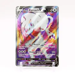 Hisuian Zoroark V - SWSH297 Black Star Promo FULL ART Pokemon - NM/MINT - Image 1