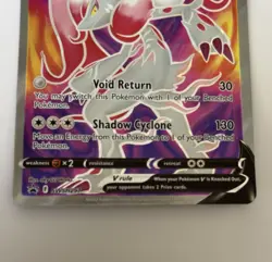 Pokemon Hisuian Zoroark V SWSH297 Black Star Promo Full Art Holo NM - Image 2