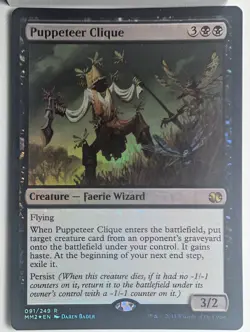 Puppeteer Clique -Foil Light Play MTG Modern Masters 2015 - Image 1