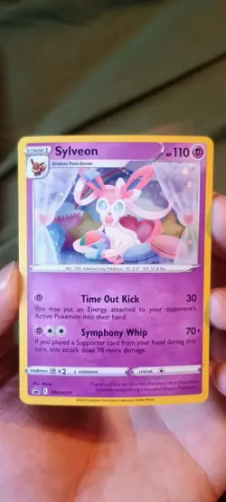 Sylveon SWSH211 SWSH: Sword & Shield Promo Cards Holo - Image 1
