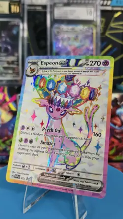Pokemon TCG Espeon ex SVP175 Sv: Scarlet & Violet Promo Cards Holo NM (SKU 1-4) - Image 1