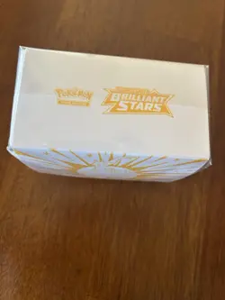 Pokemon Trading Card Game Sword & Shield Brilliant Stars Deck Box - Image 1