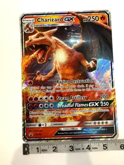 Charizard GX SM195 JUMBO Black Star Promo Pokemon Card 2019 - Image 2