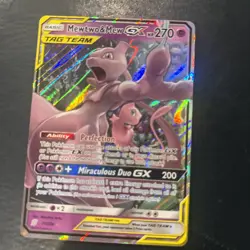Pokemon Mewtwo and Mew Tag Team GX 2019 Card 71/236 Near Mint Condition - Image 1