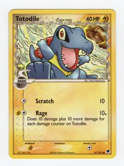Pokemon TCG Totodile 4 Card lot LP (See Desc for card details) - Image 2