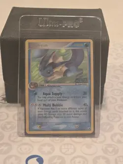 Vaporeon 19/115 Stamped Reverse Holo Rare EX Unseen Forces Pokemon Card - Image 3