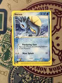 Pokemon Card EX Dragon Horsea 58/97 - Image 3