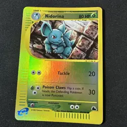 Nidorina 83/144 Common Reverse Holo Skyridge Pokemon Card - Image 1