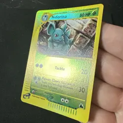 Nidorina 83/144 Common Reverse Holo Skyridge Pokemon Card - Image 3