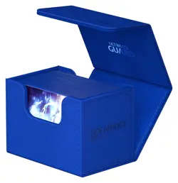 Ultimate Guard Sidewinder Deck Case Monocolor Blue 80+ Card Storage Box ccg mtg - Image 4