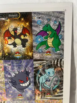 Uncut Pokemon Shiny Database Card Sheet (unreleased) - Peru - Image 3