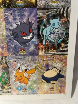 Uncut Pokemon Shiny Database Card Sheet (unreleased) - Peru - Image 4