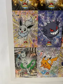 Uncut Pokemon Shiny Database Card Sheet (unreleased) - Peru - Image 5