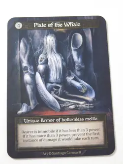 Plate of the Whale Unique Non-Foil Sorcery Gothic TCG Trading Card - Image 1