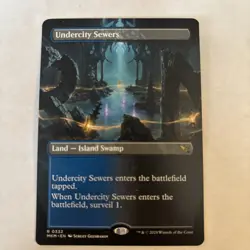 1x Undercity Sewers (Borderless) Murders at Karlov Manor Regular Rare 0332 NM x1 - Image 1