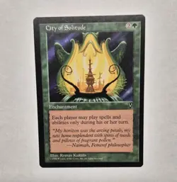 Unplayed City of Solitude NM Visions Magic the Gathering Mtg Magic Vintage Edh - Image 1