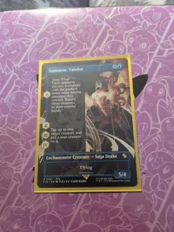 Summon: Valefor (Borderless) Final Fantasy MTG English - Image 1