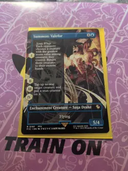 Summon: Valefor (Borderless) Final Fantasy MTG English - Image 2