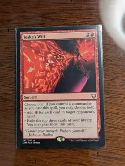 Magic The Gathering Jeska's Will Commander Legends NM-MT - Image 1