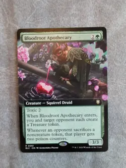 Bloodroot Apothecary (Extended Art) Commander: Bloomburrow Regular 61 - Image 1