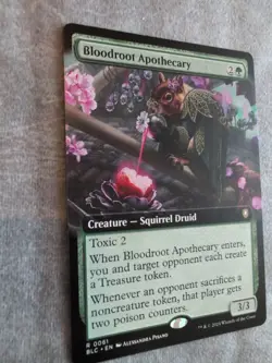 Bloodroot Apothecary (Extended Art) Commander: Bloomburrow Regular 61 - Image 2