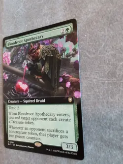 Bloodroot Apothecary (Extended Art) Commander: Bloomburrow Regular 61 - Image 3