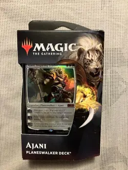Magic the Gathering Core Set 2020 Planeswalker Deck Ajani - Image 1