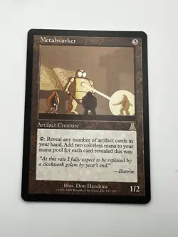 MTG, Metalworker NM w small indentation see DETAILED PICTURES 135 Urza's Destiny - Image 3