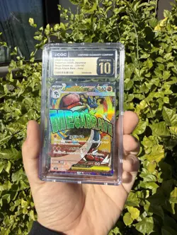 Mega Lucario ex #228/193 Japanese 2025 Pokemon Mega Dream EX CGC 10 Pristine - Image 1