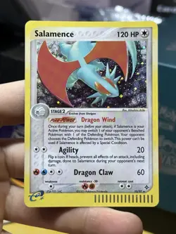 Salamence 10/97 EX Dragon 2003 Rare Holo e-Series Pokemon Card TCG - Image 3