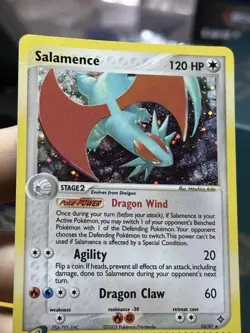 Salamence 10/97 EX Dragon 2003 Rare Holo e-Series Pokemon Card TCG - Image 5