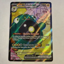 Ionos Bellibolt EX 172/159 Pokemon SV09 Journey Together Ultra Rare Full Art - Image 1