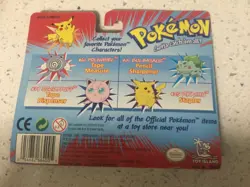 Vintage Pokemon Stationery Set Clip Magnet Eraser 1999 Pikachu Snorlax Squirtle - Image 4