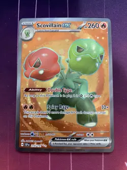 Pokemon: Scovillain ex Full Art 216/191 (Near Mint) Ships Fast and Safe! - Image 1