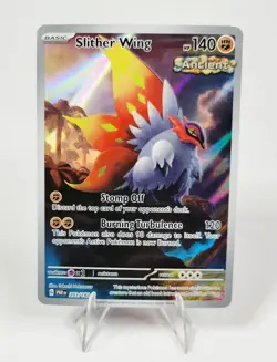 Pokemon TCG - Slither Wing 203/182 SV04: Paradox Rift Illustration Rare NM - Image 1