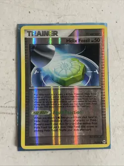 Pokemon TCG - Helix Fossil 93/99 - Arceus - Reverse Holo - Image 1