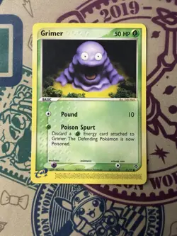 Grimer 57/97 Normal Common Dragon Pokemon TCG - Image 3