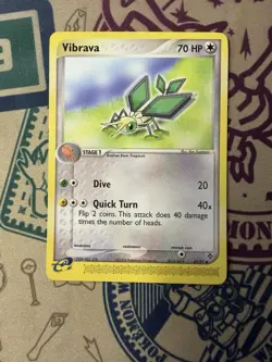 Vibrava 47/97 Uncommon Dragon Pokemon TCG - Image 3