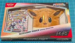 Pokemon Prismatic Evolutions Accessory Pouch Special Collection New - Image 1