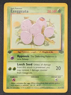 Exeggcute - 1st Edition - 52/64 Jungle - NM - Pokemon TCG - Image 3