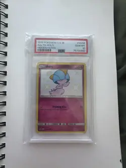 2019 Pokemon S&M Hidden Fates Ralts Shiny Vault PSA 10 - Image 1