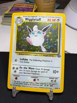 1999 Pokemon Jungle Wigglytuff 16/64 holo - Image 1