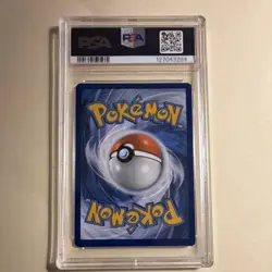 Pokemon Lechonk Illustration Rare 209/197 SV03 Obsidian Flames Holo PSA 7 2023 - Image 2