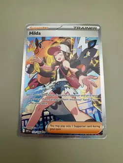 Hilda 171/086 SV11W White Flare SIR English Near Mint Pokemon TCG - Image 2