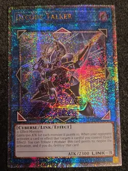 Yugioh Decode Talker Quarter Century Rare TN23-EN009 Near Mint - Image 1