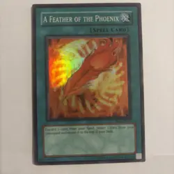 Yugioh A Feather Of The Phoenix FET-EN037 Unlimited Super Rare LP - Image 1