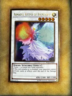 Yugioh Armades, Keeper of Boundaries PGL2-EN043 Gold Rare NM - Image 1